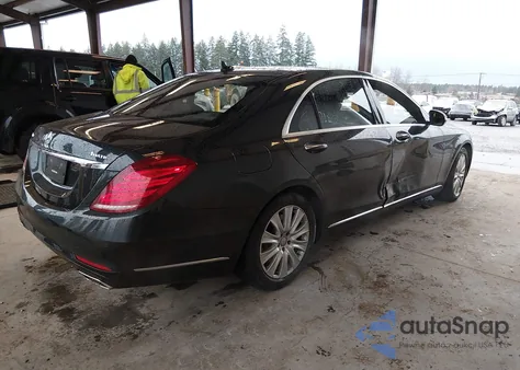 2015 Mercedes-Benz S 550 4Matic z USA, uszkodzony, nr VIN WDDUG8FB1FA181591